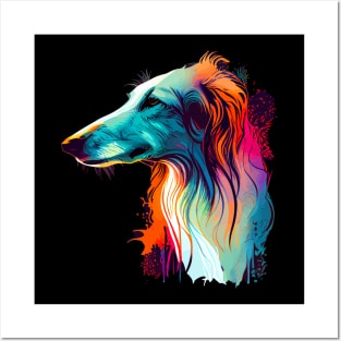 Borzoi Posters and Art